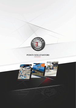 PONTI SOLLEVATORI - Equitec Group Srl