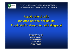 03 SLIDE CELIACHIA - Quadri Clinici Malattia Celiaca Adulto