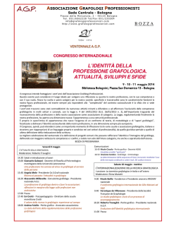 programma - Agif grafologia