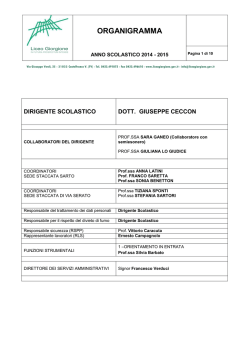 DIRIGENTE SCOLASTICO