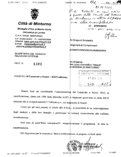 Carnevale a Scauri 2015 - XXVI edizione