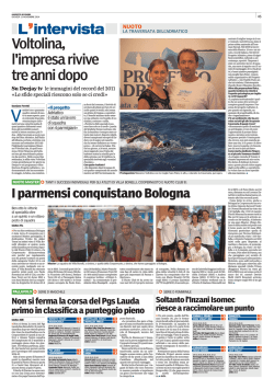 articolo Gazzetta di Parma