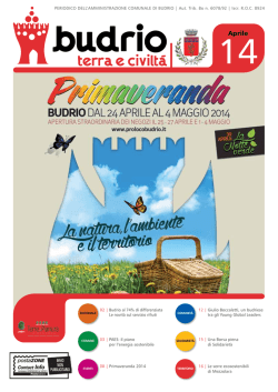 Notiziario comunale del mese aprile 2014