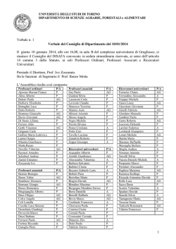 Verbale 1.14 10-01-2014-IZ - Università degli Studi di Torino