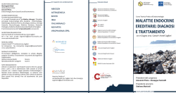 malattie endocrine ereditarie - Universit&agrave; degli Studi di Sassari