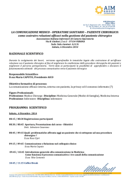 Scarica programma e CV relatori.