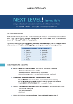 NEXT LEVEL!(bonus life?) - Agenzia Nazionale Giovani