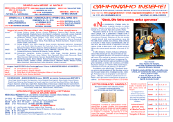 25-12-2014 - Camminiamo insieme