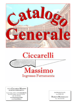 catalogo parte 1 - ferramenta ciccarelli massimo