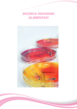 RICERCA PATOGENI ALIMENTARI