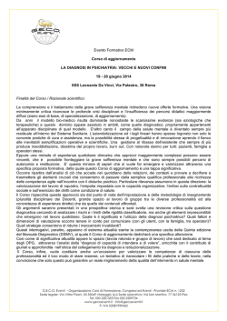 Programma Psichiatria Democratica per ECM defok1