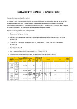 estratto dvr chimico - movarisch 2013