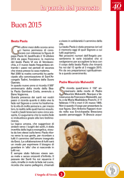 Buon 2015 - Parrocchia di Verolanuova