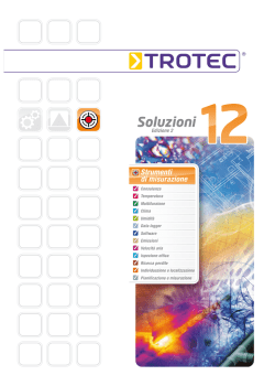 Depliant - Carlesi Strumenti