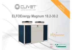 Chiller e Pompe di calore ARIA