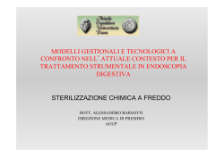 Modelli gestionali e tecnologici a confronto nell