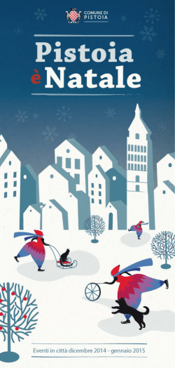 Scarica il libretto - Comune di Pistoia