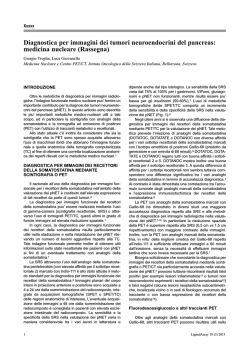 Diagnostica per immagini dei tumori neuroendocrini