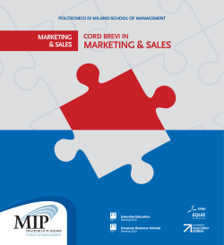Corsi brevi MKT_2014 - Mip