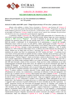 TOUR DELLA CINA - OCRAL ULSS 12 Veneziana