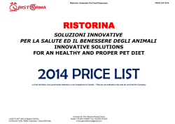 soluzioni innovative per la salute ed il benessere degli