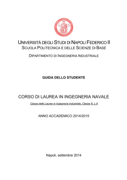 Descrizione del percorso formativo
