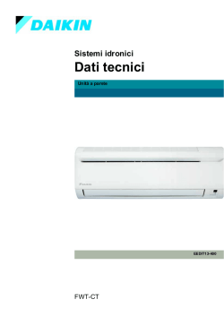 FWT Dati Tecnici (it)