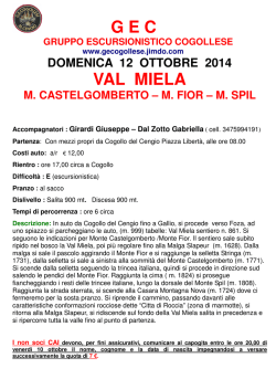 Download - G E C Gruppo Escursionistico Cogollese