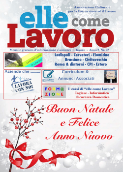 Buon Natale e Felice Anno Nuovo
