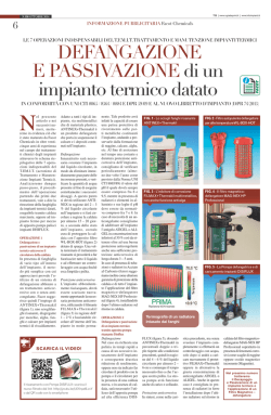 DEFAnGAZIOnE E PASSIVAZIOnEdi un impianto termico