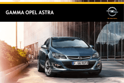 GAMMA OPEL ASTRA