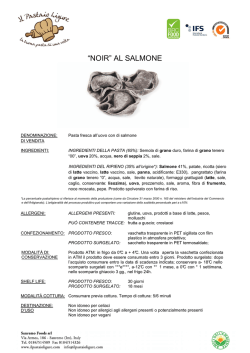 Noir al salmone - Il Pastaio Ligure