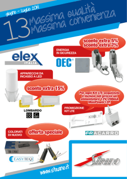 13 Massima qualità Massima convenienza