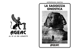 La Saggezza Gnostica - La Gnosi dei VM : Samael Aun Weor