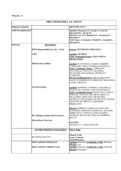 Allegato 11 Organigramma - Istituto istruzione superiore Polo 3