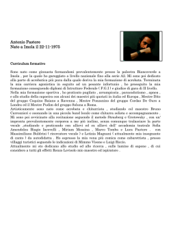 Antonio Pastore - Centro Yoga Thymos