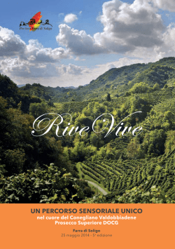 Programma Rive Vive - Primavera del Prosecco