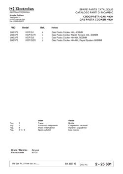 cuocipasta gas n900 gas pasta cooker n900 spare