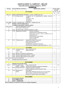 liceo classico &ldquo;g. carducci&rdquo; - milano
