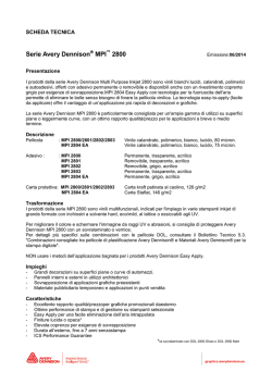 Serie Avery Dennison MPI 2800
