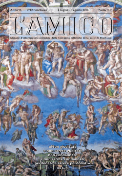 non condannate e non sarete condannati