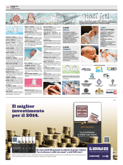 I BAMBINI LE BAMBINE I GEMELLI