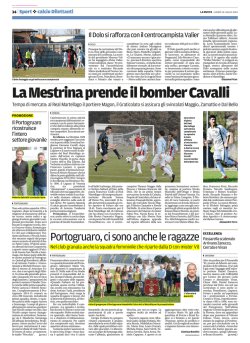 NUOVO PORTOGRUARO CALCIO CI SONO ANCHE LE RAGAZZE