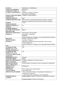 Scheda trasparenza-CHIRONE I° anno