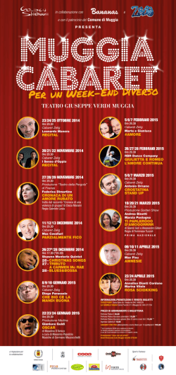 Locandina Cabaret Muggia