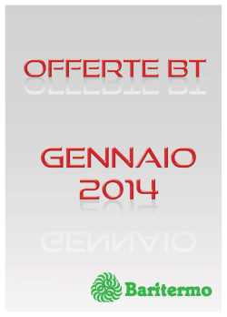 offerte bt - Baritermo