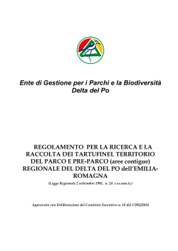 Regolamento raccolta tartufi