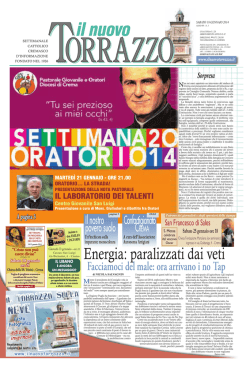 18/01/2014 - Il Nuovo Torrazzo