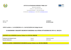 Com.101 Incarichi 13-14