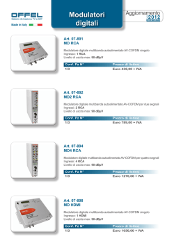 modulatori cofdm offel